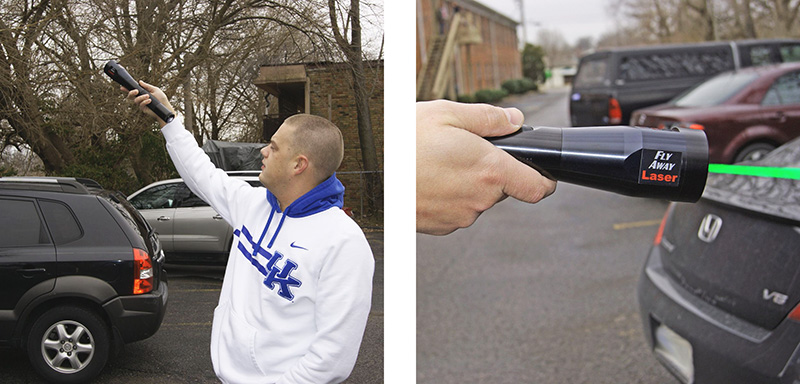 Лазерный отпугиватель птиц Fly Away